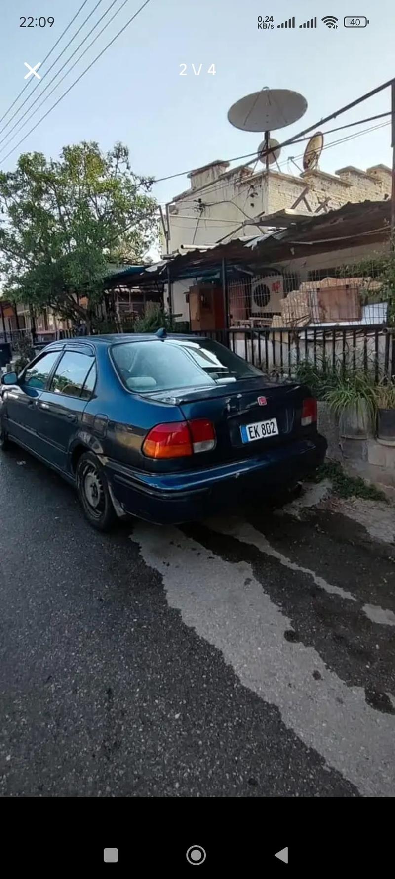 Honda Civic — 1/4