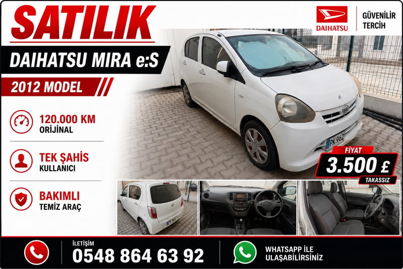 2012 Daihatsu Mira