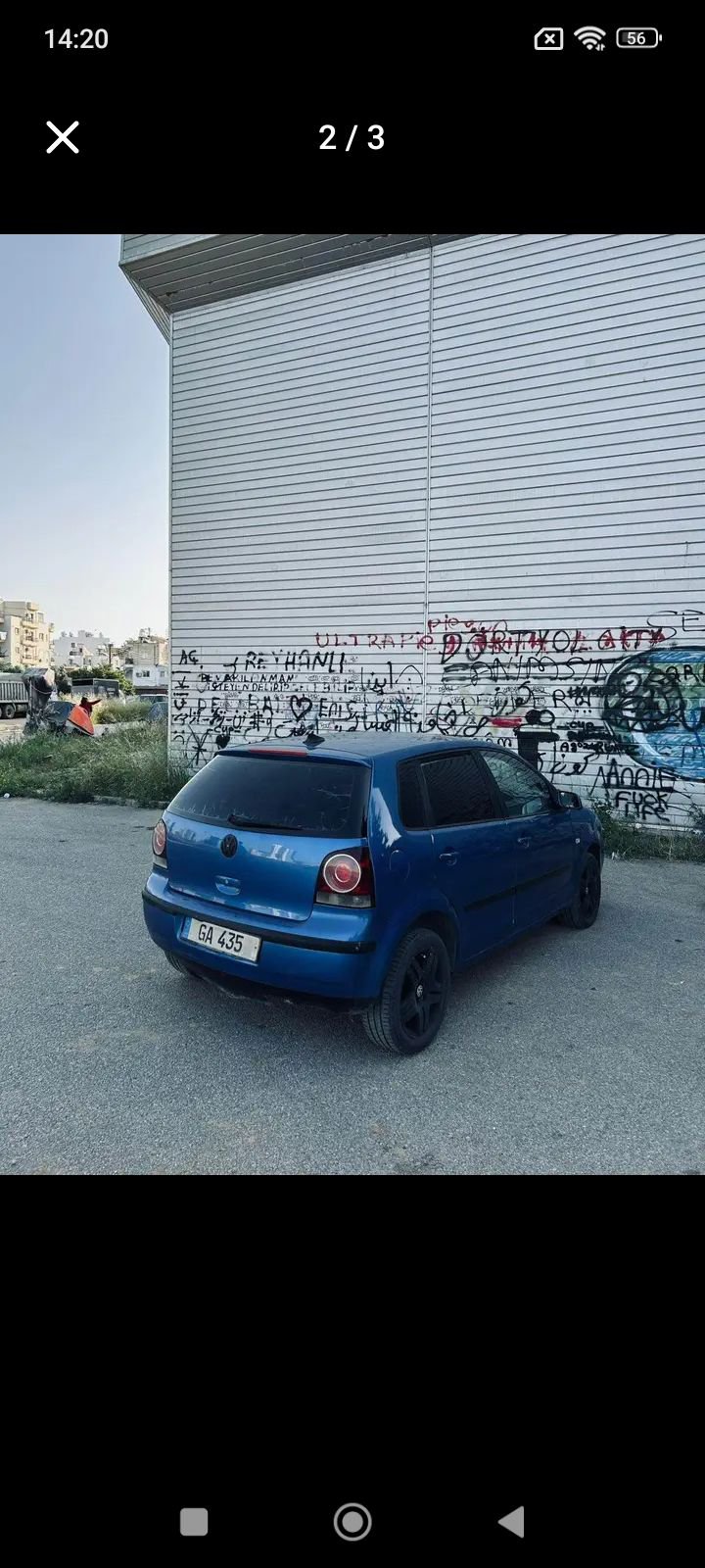 2004 Volkswagen Polo Benzin Manuel Mağusa İlan görseli - GalerimPlus